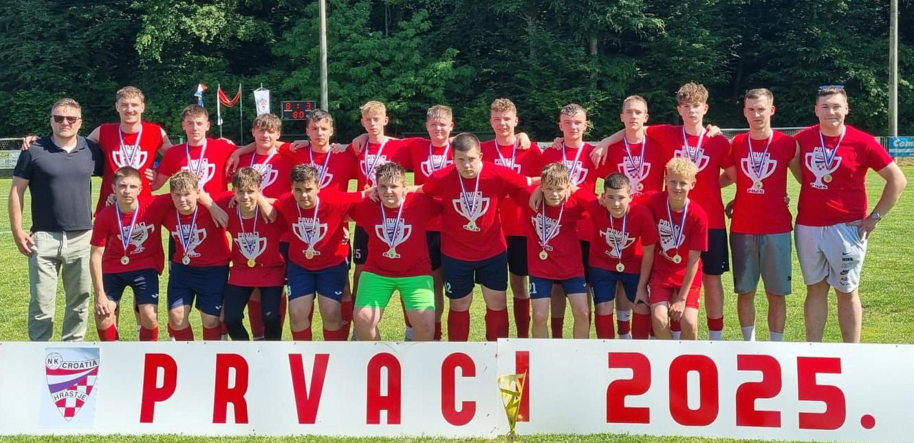 Pioniri NK Croatia Hrastje prvaci